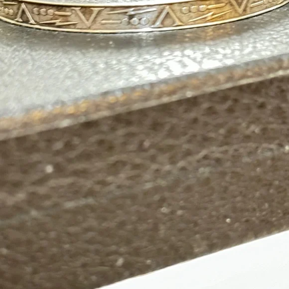 Vintage Coro Sterling Silver Bangle Bracelet Very Rare Pattern - Picture 6 of 14